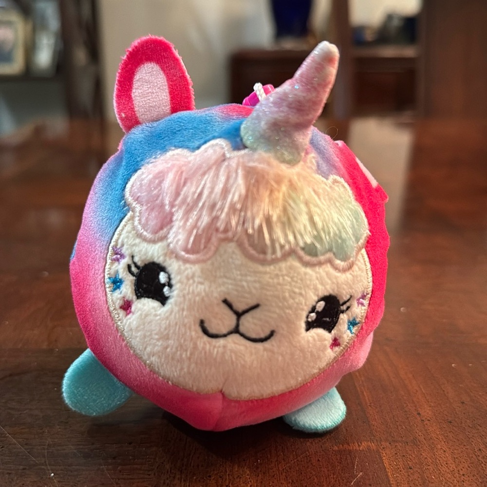 Squeezamals Mini Stuffed Plush Unicorn Toy